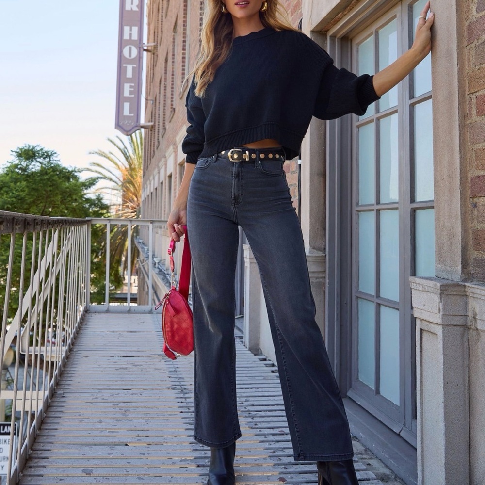 Vici Black Flare Jeans